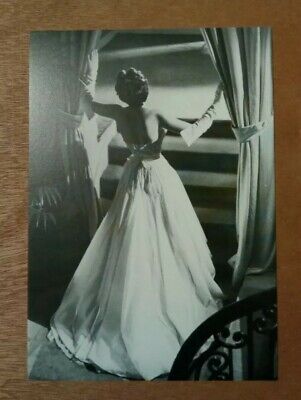 Carte Postale DIOR Willy Maywald 1950 couturier mode fashion WM 14 