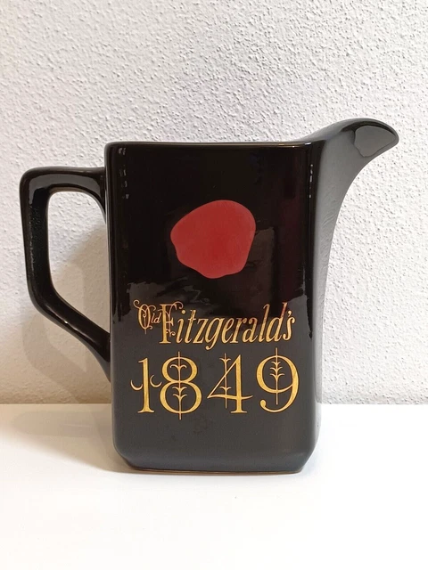 caraffa pubblicitaria bourbon old fitzgerald's
