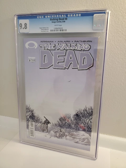 Walking Dead #8 CGC 9.8 White Pages (Image Comics 2004)