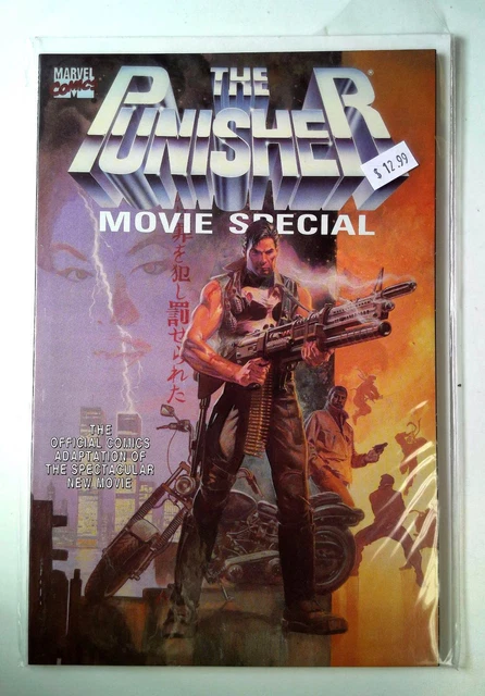 The Punisher Movie Special #1 Marvel Comics (1990) NM GN 1st Print Comic Book
