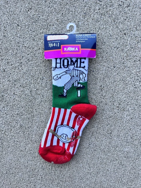 Vintage Deadstock Children’s Baseball Themed Socks