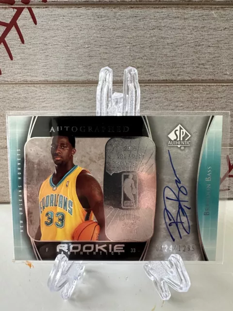 2005-06 Upper Deck SP Authentic Brandon Bass Rookie Auto /1299