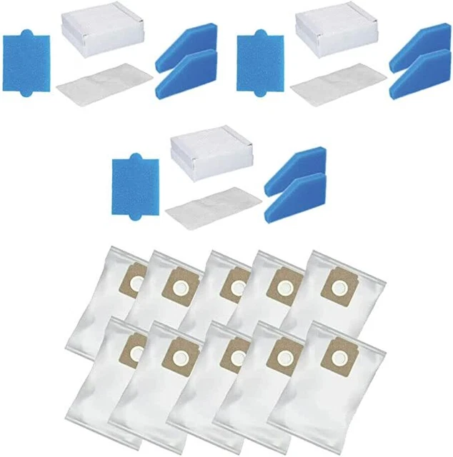 MI:KA:FI - 2x Set di filtri | per aspirapolvere Thomas Aqua+ | Pet & Family + Allergy & Family + Multi Clean X10 Parquet + Anti Allergy + Multi Clean X7