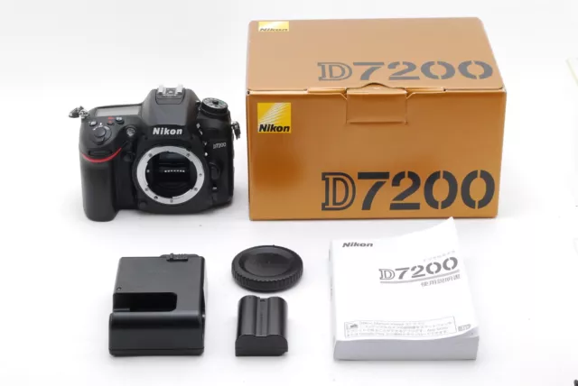 [NEAR MINT in BOX] Nikon D7200 24.2MP Digital Camera Body From JAPAN
