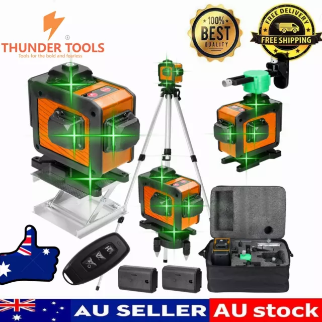 Thunder Tools Professional 16 Lines Laser Level With 1.5M Tripod Stand