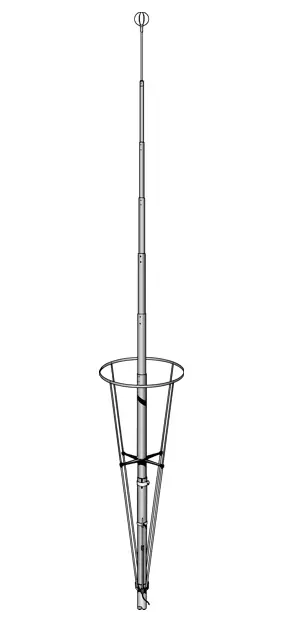 Sirio Vector 4000 CB Base Station Antenna 10M 11M