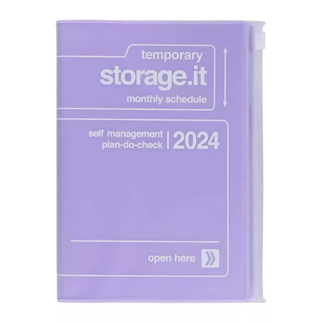 NOTEBOOK 2024 SCHEDULE Book Starting December 2023 Monthly Block B6