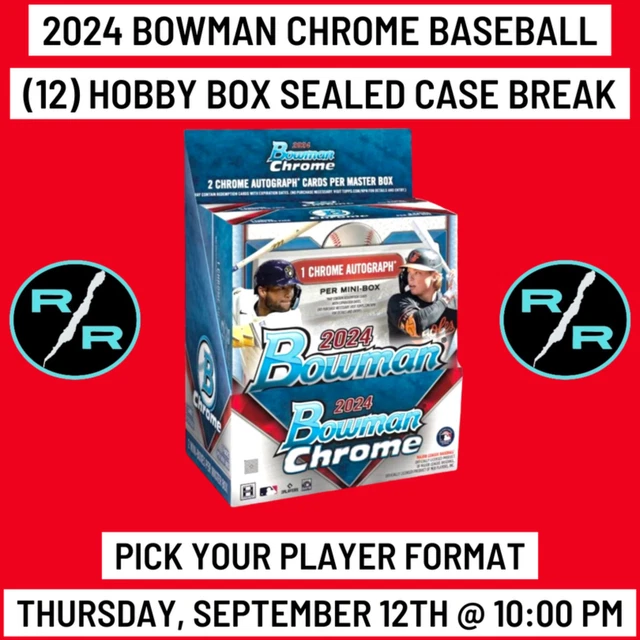 PAUL SKENES 2024 Bowman Chrome Baseball 12 Hobby Box 1 Case Break 272.51 PicClick CA