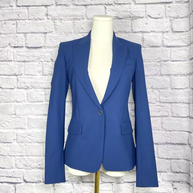 THEORY Women’s Gabe B 2 Urban Wool Classic Lined Blazer Jacket Top Size 0
