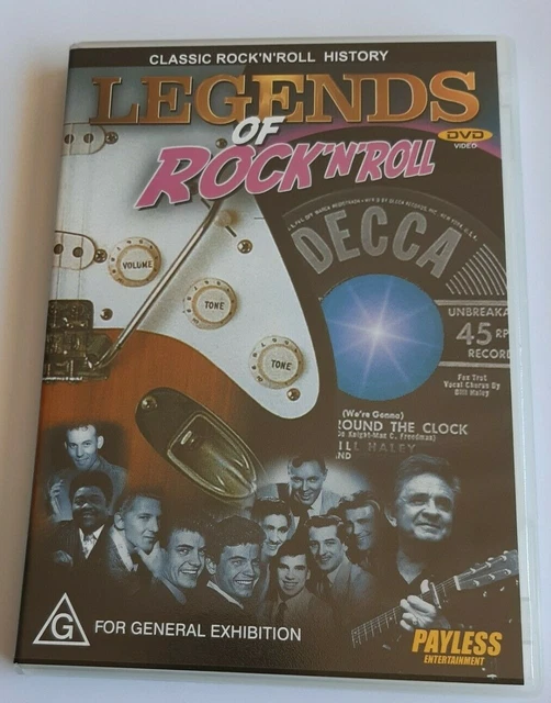 LEGENDS OF ROCK 'n' Roll - Live (DVD, 1989) $6.95 - PicClick AU