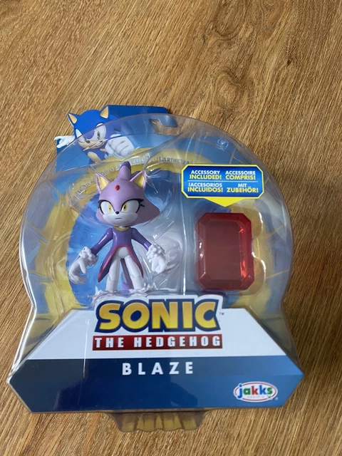 &SONIC THE HEDGEHOG BLAZE Modellino Jakks Pacific articolato 4
