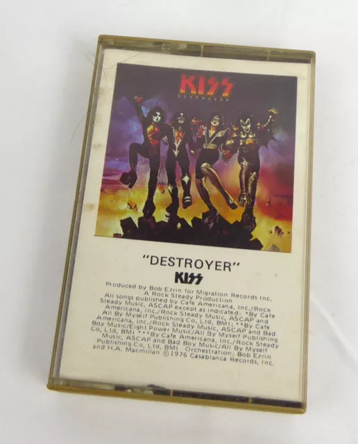 Musikkassette - KISS - Destroyer -  Tape MC