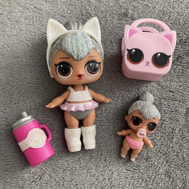 LOL DOLL BUNDLE Kitty Queen Family Big Sister Doll Lil Sister