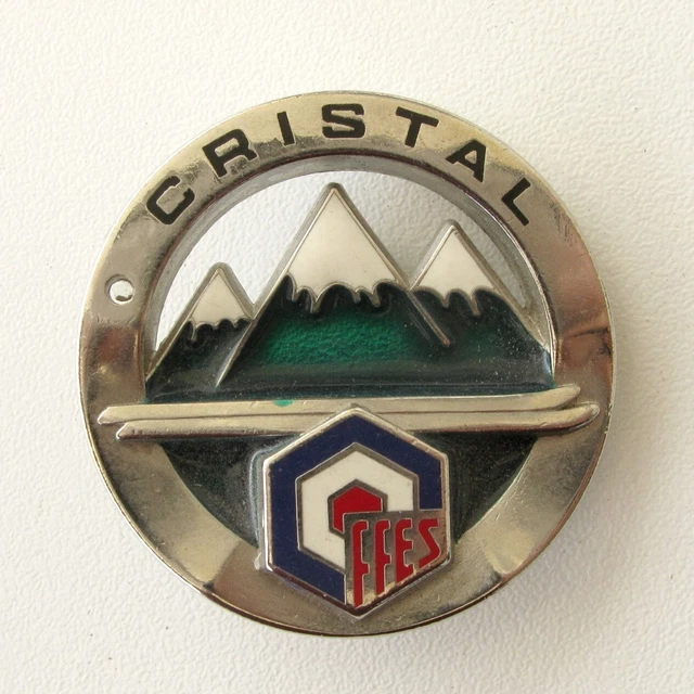 SK1010 - INSIGNE SKI CRISTAL FFES