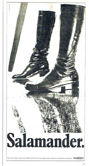 1971 Advertising 0623 Salamander Shoes Boots