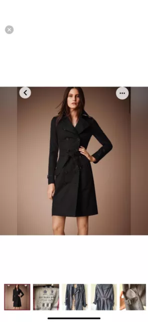 Burberry sandringham long trench