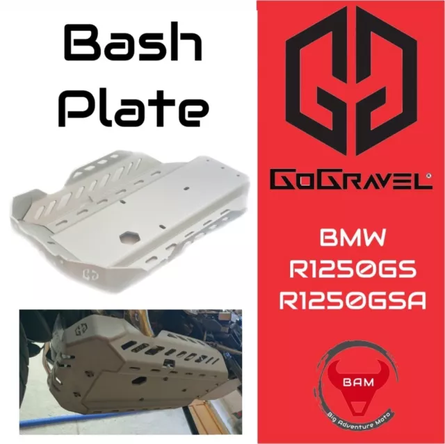 GoGravel BMW R1250GS & GSA Bodenplatte, Rutschplatte, Motorschutz