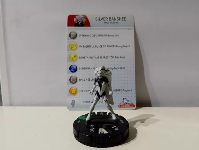 Heroclix DC Silver Banshee