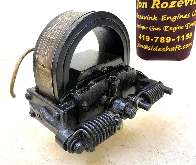 WEBSTER K MAGNETO Serial No. 531986 Hit Miss GAS ENGINE Old MAG HOT