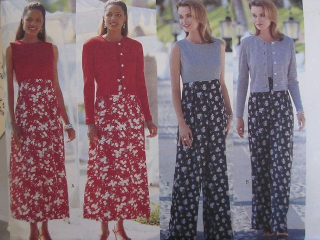 4496 Butterick SEWING Pattern Misses Jacket Dress Jumpsuit FF
