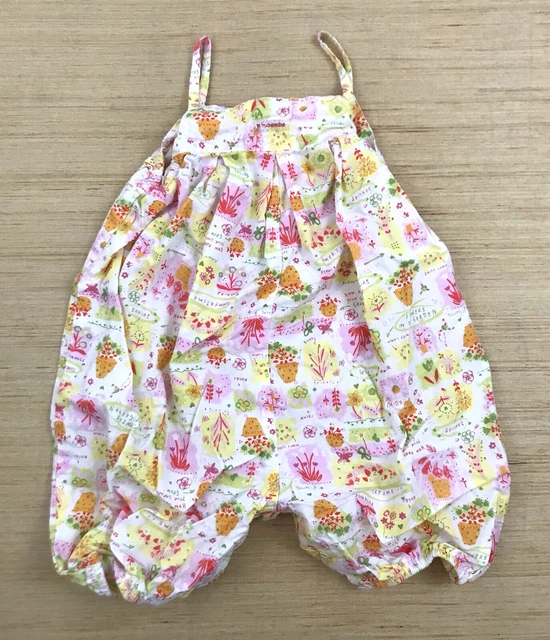 Minibamba Baby Infant Girl Outfit Romper 12 Months