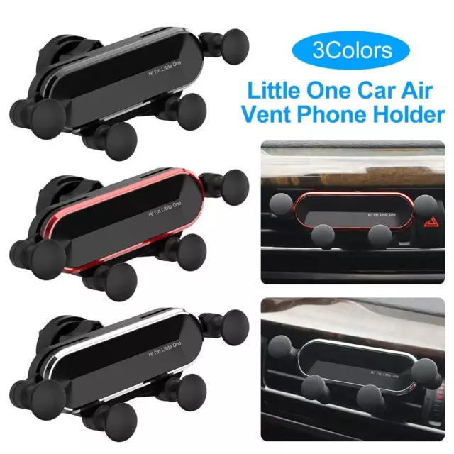 Universal Hook Car Holder Mount Stand Bracket Air Vent Mobile Phone Clip Cradle