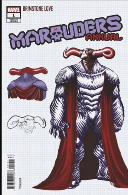 MARAUDERS ANNUAL #1 BALDEON DESIGN 1:10 VARIANT (MARVEL 2022 1st Print) COMIC