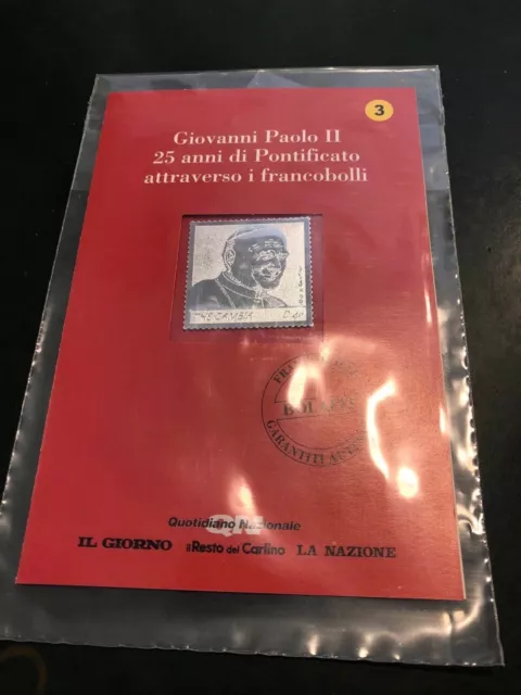 Giovanni Paolo Ii - 25 Anni Di Pontificato Attraverso I Francobolli 3 -