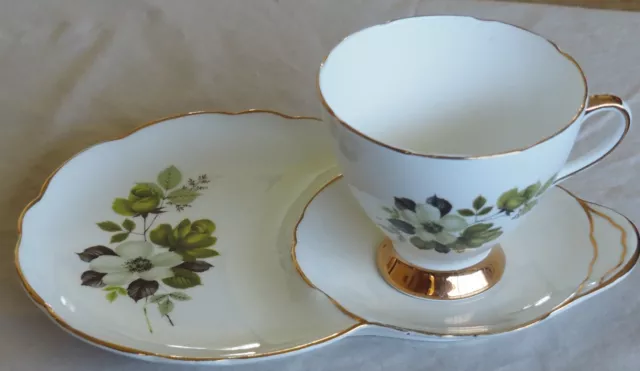 Gladstone Fine Bone China Staffordshire England No 6685 Tea Cup Tennis set