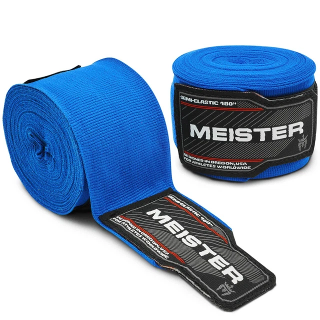 2x Bendaggi Mano Boxe Maxx Pro 4,5m: Proteggi Pugni E Polsi, Cotone Resistente
