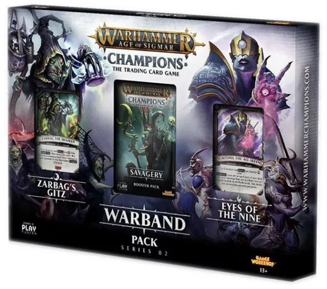 Warhammer Age Of Sigmar Champions TCG Zarbags Gitz Eyes Of Nine Warband Pack EN