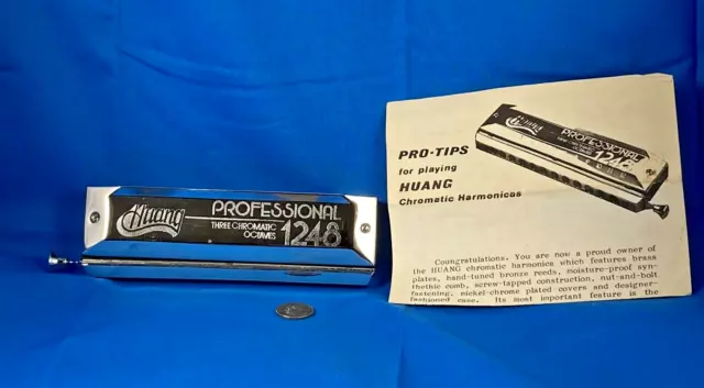 Huang professional 1248 chromatic harmonica deals