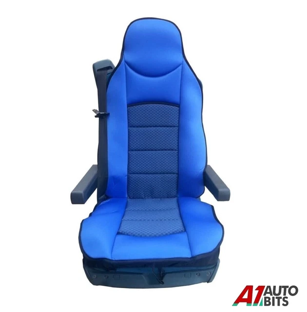 Premium Black Comfort Padded Seat Cover Cushion For DAF XF95 XF105 XF 105 95 LF