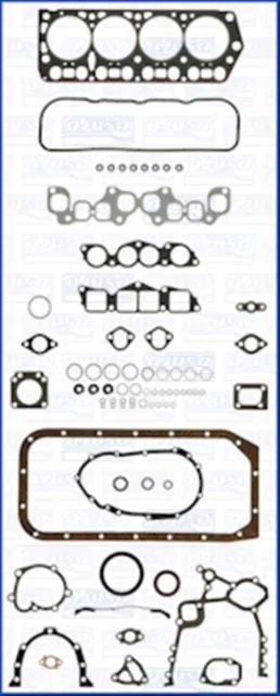 Kit guarnizioni guarnizioni testa per Toyota carrello elevatore motore 4Y 7FGF15 7FGF18 20 25 30 35