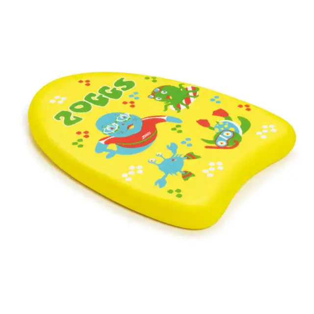 Zoggs Swimming Kickboard Kids Float Zoggy Mini Yellow Learn to Swim Pool Board