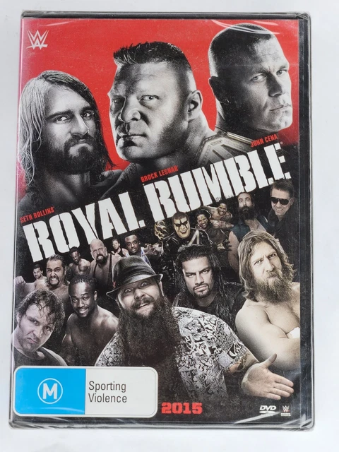 WWE Royal Rumble 2015 - DVD Region 4 NTSC - Brand New