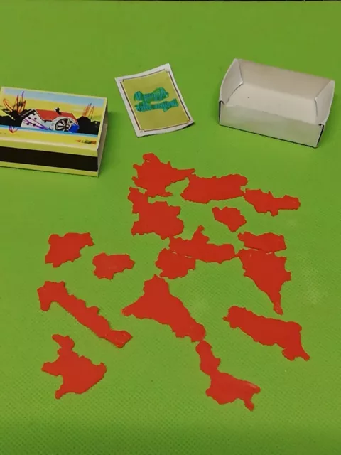 Mulino bianco Puzzle Regioni sorpresina gadget vintage anni 80