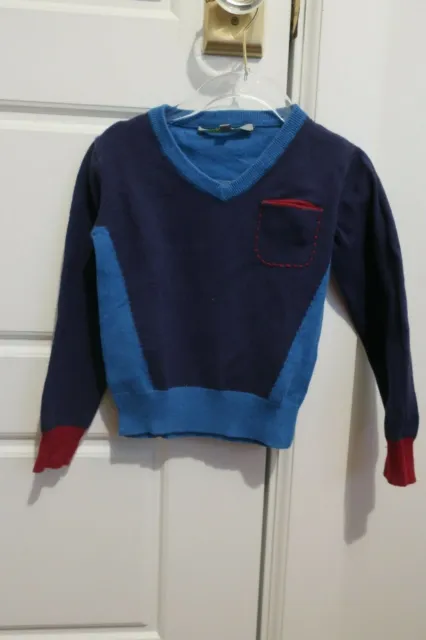 Silvian Heach color blocked sweater size 3yr