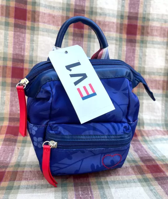 EV1 from Ellen DeGeneres Women's Mini Convertible Canvas Backpack/Crossbody Bag