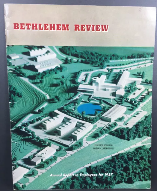 Bethlehem Steel Company PA Review Employee Magazine 1957 Atomic Nuclear Cold War
