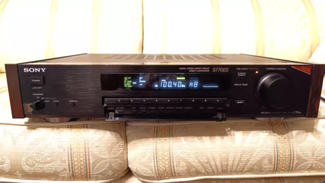 SONY ST-S770ES Stereo Tuner Radio AM/FM