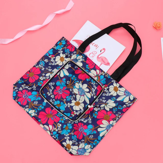 1Pc Einkaufstasche Folding Taschen für Reise Faltbare Taschen für Lebensmittel