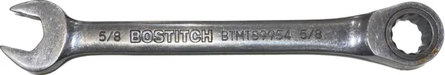 Llave combinada de trinquete cromado Bostitch 5/8"" BTMT89954
