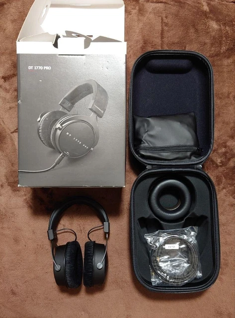 Beyerdynamic DT 1770 Pro 250 Ohm Studio Recording Headphones Operation Confirmed