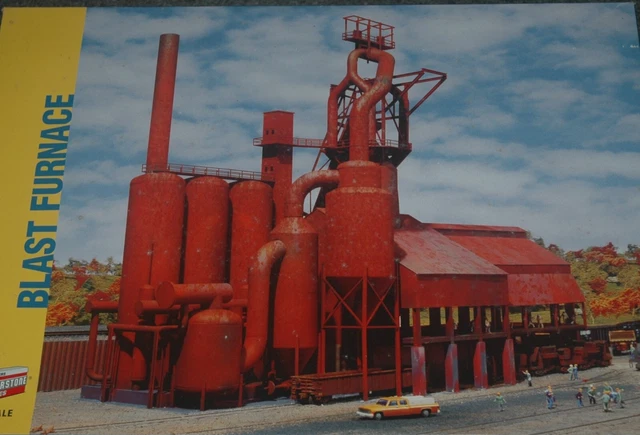 Walthers N Scale Blast Furnace Kit Walthers N Scale Blast Furnace Kit