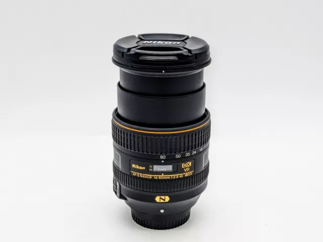 Nikon Nikkor 16-80mm F/2.8-4 E Aspherical ED IF DX AF-S VR Autofocus Lens