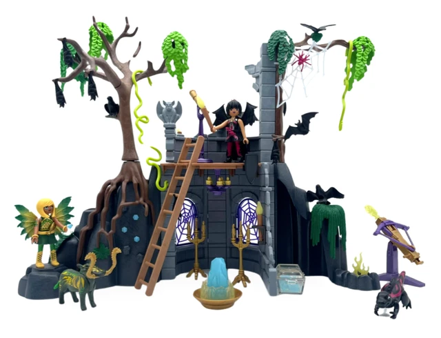 Playmobil Vintage 3026 - Set Halloween Chauve-souris Et Tigre, 1999, Boîte D'origine