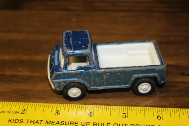 Vintage Tootsie Toy Blue Van Front Pickup Truck