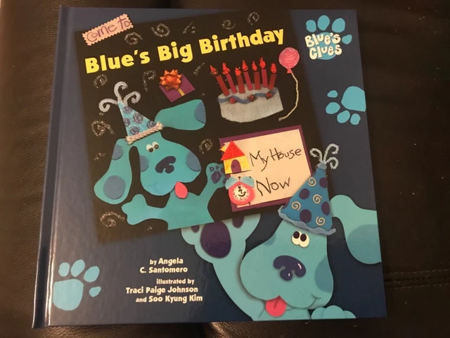 BLUE'S CLUES : Blue's Big Birthday par Angela C. Santomero (1998 ...