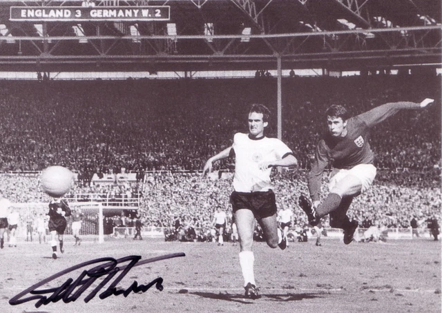 Sir Geoff Hurst Framed Hand Signed England Shirt With COA £199